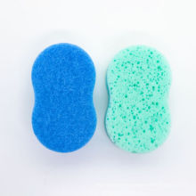 Hot sale 2 - piece bath sponge with seaweed